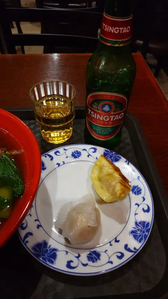beer 揚げ餃子 蒸し餃子
